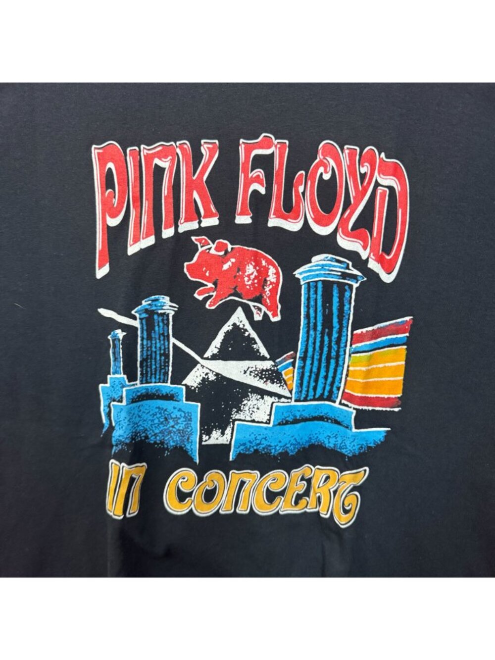 Pink Floyd Animals In Concert Psychedelic Rock Band Tee 2XL - Picture 2 of 4
